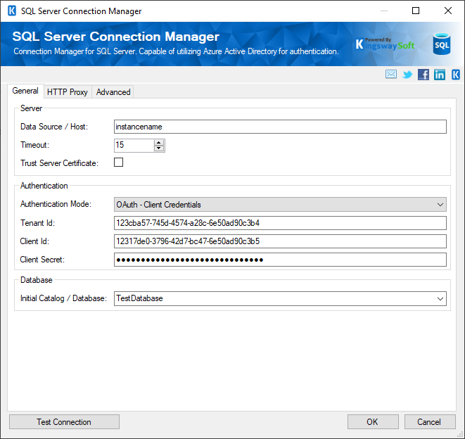 SQL Server Connection Manager